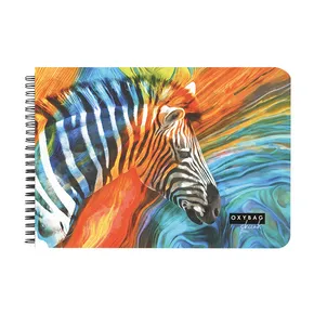 Skizzenbuch A4 tw, 40 Blatt, 190g Zebra